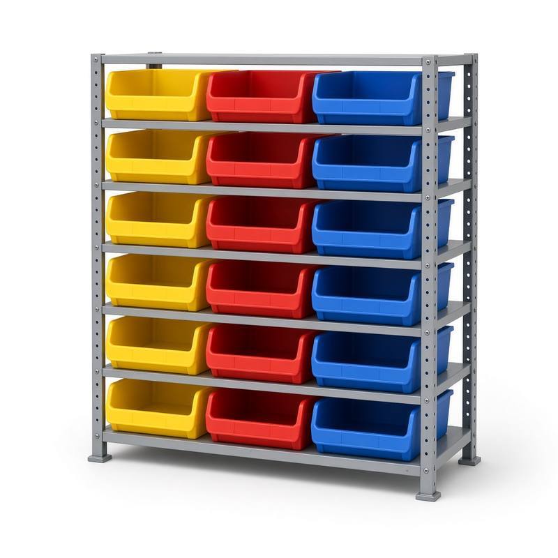 Apex Parts Bin Rack